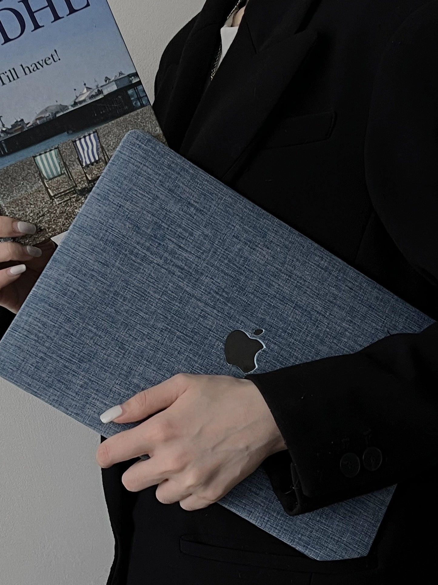 Jeans Pattern MacBook Case
