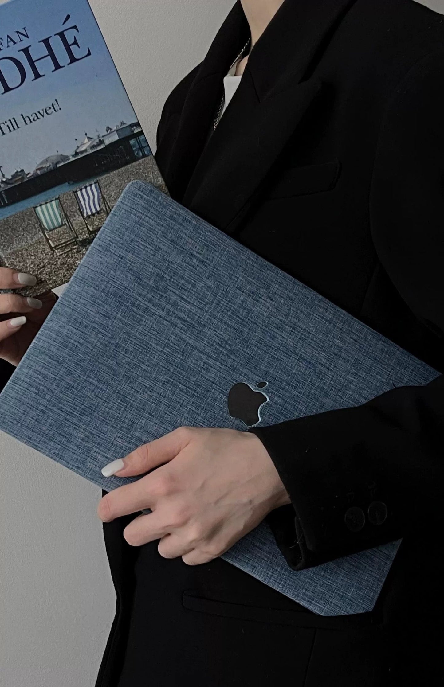 Jeans Pattern MacBook Case